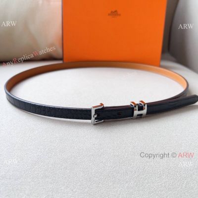 AAA Replica Hermes Best Pop H 15mm Belt Buckle Silver Hardware